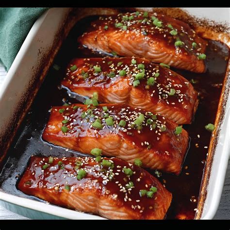 Easy Baked Teriyaki Salmon Recipe 1
