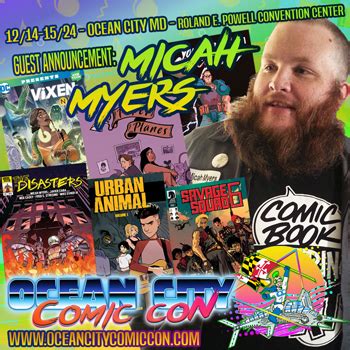 Guests | Ocean City Comic Con | OCMD | 12.13-14th.25