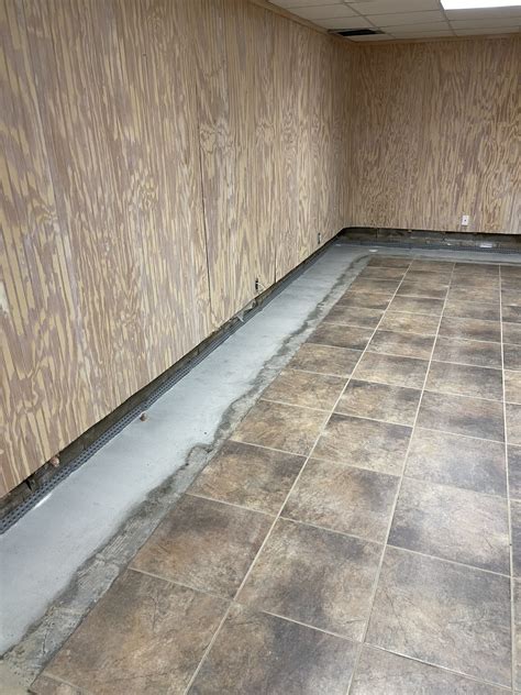 Interior French Drain