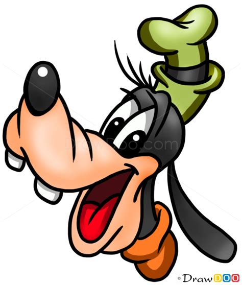 Goofy Face Drawing Funny Cartoon Face Royalty Free SVG, Cliparts,