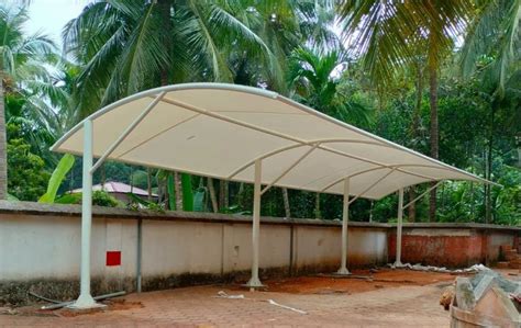 Car Parking Shades - Tensile Car Parking Canopy Manufacturer from New Delhi