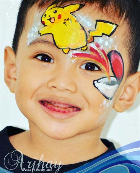 Pin by Gina Ruchalski on Birthdays in 2025 | Pikachu face painting ...