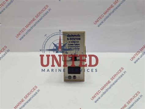 ELECTROMATIC S 110166 724 S-SYSTEM COMBI TIMER RELAY WITH S3-B RELAY ...