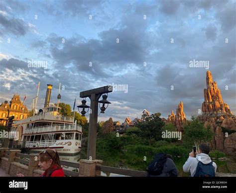Disneyland Paris France celebrating its 30 anniversary of magic the theme park opened in 1992 ...