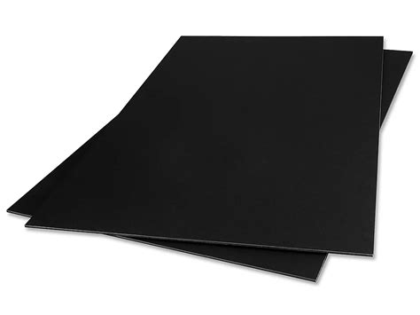Foam Core Board - 20 x 30", Black, 3/16" thick S-13723 - ULINE