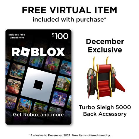 Buy Roblox $100 Digital Gift Card [Includes Exclusive Virtual Item ...