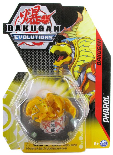 Buy Bakugan Evolutions 2022 Aurelus Pharol 2-inch Core Collectible ...