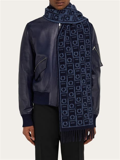 Ferragamo Monogram scarf - Hombre | Ferragamo