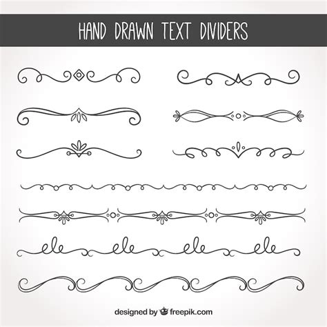 Decorative lines Vectors - Download Free High-Quality Vectors from ...