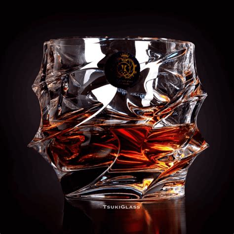 Storm Japanese Crystal Whisky Glass | TsukiGlass