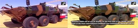 DRDO To Showcase Wheeled CBRN 8X8 Vehicle For The Very First Time At ...