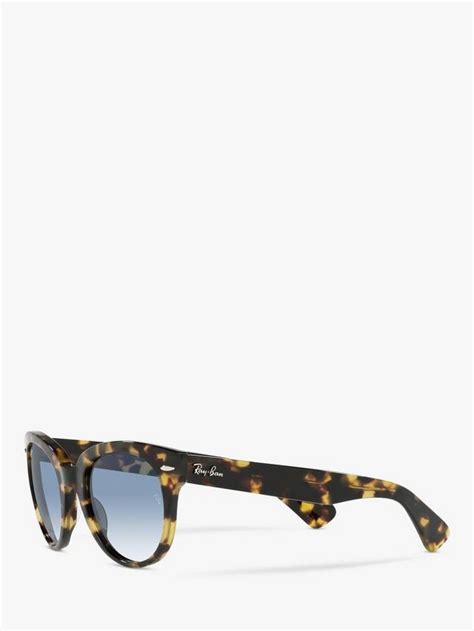 Ray-Ban RB2199 Unisex Phantos Sunglasses, Yellow Havana