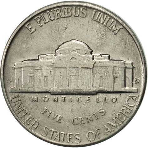 Five Cents 1957 Jefferson Nickel, Coin from United States - Online Coin ...