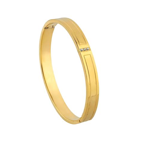 Buy KUNJ ENTERPRISE Diamond Kada For Boys And Man in Ovel shape at ...