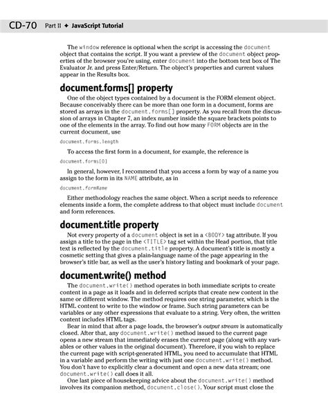 Java Script Tutorial ( PDFDrive )-8 - CD-70 Part II JavaScript Tutorial ...