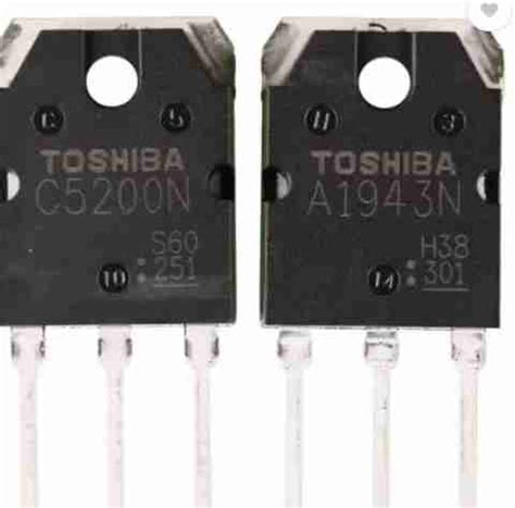 WHO FPC Model Number 2SA1943 + 2SC5200 TO-3P(N) NPN Transistor Price in ...