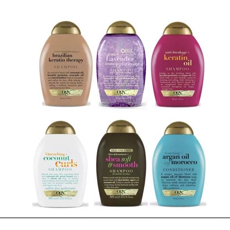 🔥OGX Quenching+Coconut Curls Shampoo / Strengthening and Smooth Extra ...