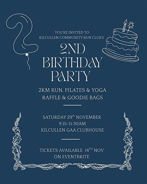 2nd Birthday Party, Kilcullen G.A.A., 29 November 2025 | AllEvents
