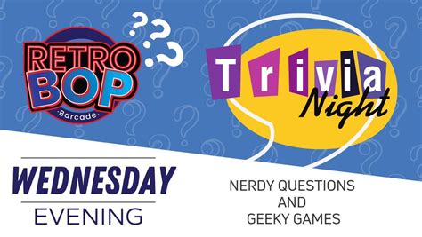 🎉 Nerd-Centric Trivia Night: 27th Edition at RetroBop! 🎉, 7/12 Đặng ...