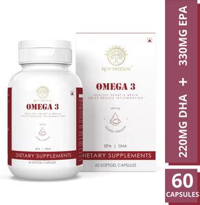 NEWTREESUN Omega 3 FishOil 1000mg brain development obesity Bones ...