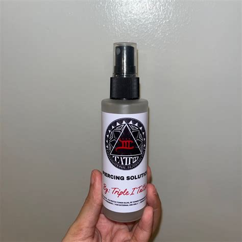 Ear Piercing Sterile Saline Solution, Beauty & Personal Care, Ear Care on Carousell