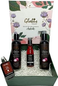 Globus Naturals Onion Anti Hair Fall & Anti Dandruff Hair Care Gift Box ...