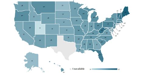 Median Age by State 2023 - Wisevoter