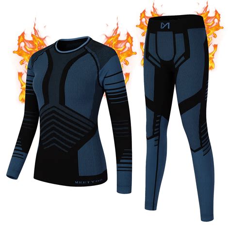 Women's Thermal Underwear Set Winter Warm Long Johns – MEETWEE