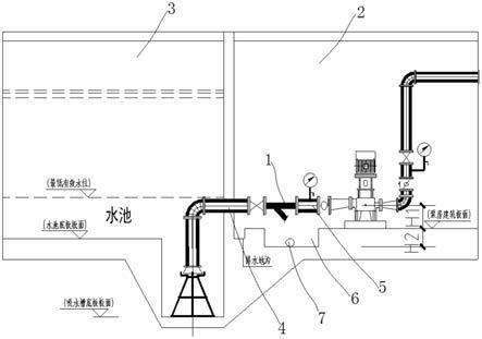 落地井筒安装潜水轴流泵管路设计400QHB-德能泵业（天津）有限公司