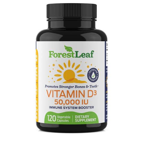 Vitamin D3 Oral Capsule 50000 Units at Jeremy Burris blog