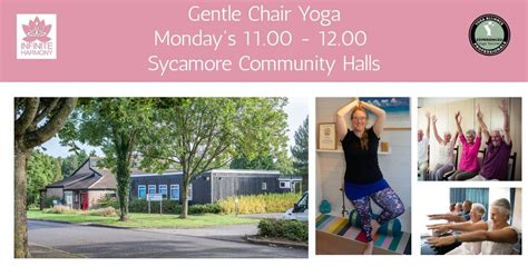 Sycamore Halls - Gentle Chair yoga in person ?‍♀️ ?, Sycamore Community ...