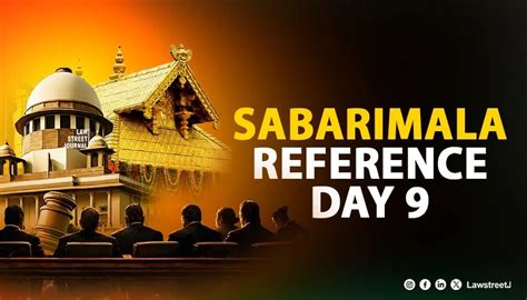 Sabarimala Reference Day 9 Faith Cannot Be Redefined by Non Believers ...