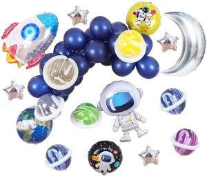 Flipkart.com | DevD Solid Space Theme Birthday Balloons Decoration Kit ...