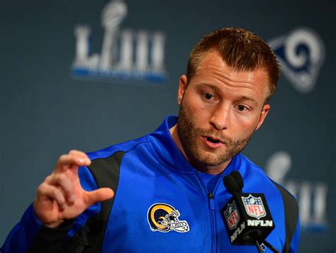 Super Bowl 2019: Sean mcvay, entrenador de los angeles rams y ...