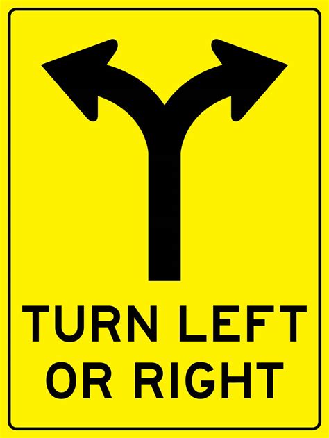 Right And Left Turn Sign Drivers Left Baffled By Road Marking Which