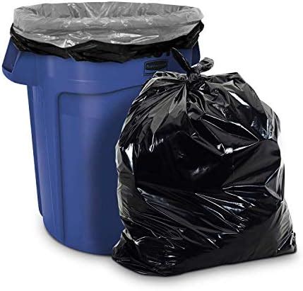 Aluf Plastics CXP Series 56 Gallon Trash Can Bags (100 Count) - 43" x ...