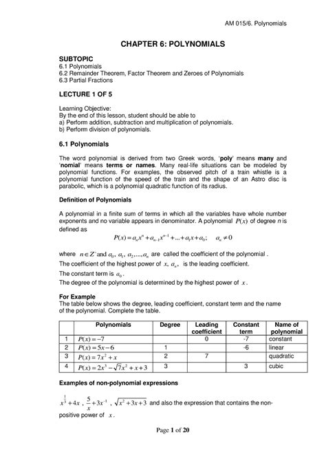 Image result for Polynomialsfull Chapter