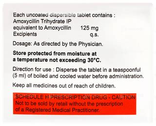 Almox Dt 125 Tablet: Uses, Side Effects, Price & Substitutes