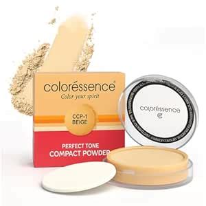 Buy Coloressence Perfect Tone Matte Compact Powder for Women Setting ...