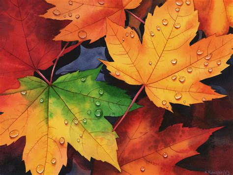 Autumn Leaves Watercolor Tutorial – Paint Stunning Fall Leaves