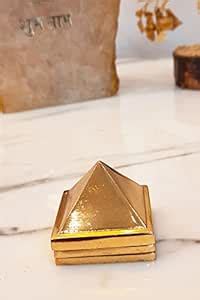 Buy eshoppee vastu/feng shui/Reiki/metal Pyramid for Positive Energy ...