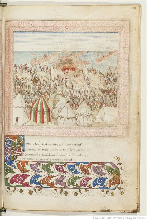Basinio da Parma, Hesperis, 1462-1464 circa, Paris, Bibliothèque de l ...