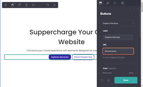 Image result for Carrd Tutorial Interactive Elements