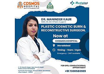 3 Best Plastic Surgeons in Moradabad, UP - Expert Recommendations