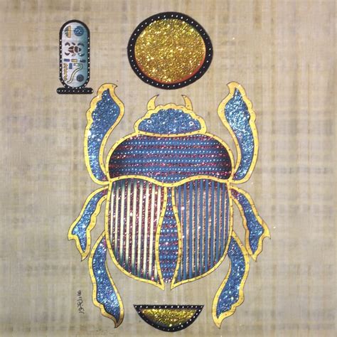 Egyptian Gold Scarab Beetle Meaning