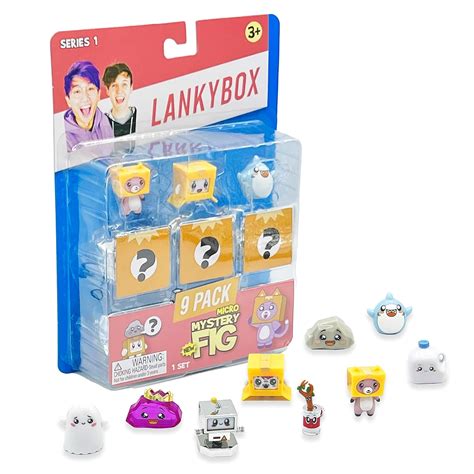 Buy LankyBox Mystery Micro Figure 9 Pack, Collectible Minifigures ...