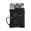 Official Raspberry Pi 4 Metal Aluminum Case with Dual Fans – Robocraze
