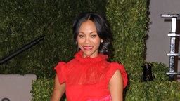 Zoe Saldana in Prabal Gurung | Vogue India