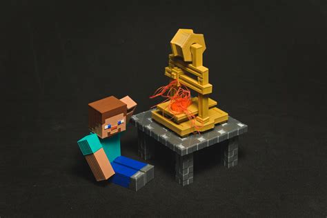 Free STL file Minecraft Steve's 3d printer・3D printing model to ...