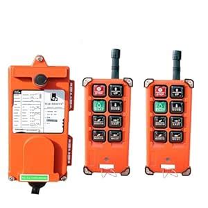 8 Buttons Crane Remote Control, 360 Degree Operated Crane Transmitter ...
